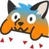 Sticker 🎹 Blobfox