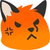 Sticker 😡 Blobfox
