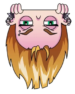 Telegram sticker 🧐 MoonyCreepyGoonies