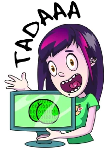 Video sticker 🤓 MoonyCreepyGoonies