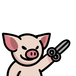 Telegram sticker ✂️ LIHKG Pig HD @lihkg_official