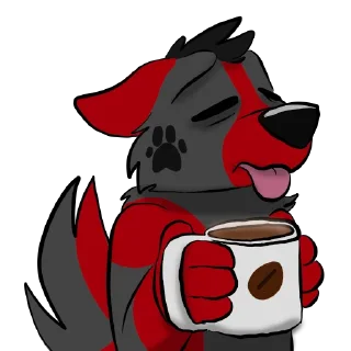 Telegram sticker ☕️ ReanduraSwarley