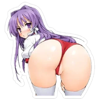 Telegram sticker ❤️ @HentaiIdle Pack 13