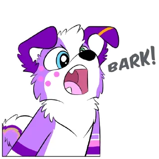 Telegram sticker 🐕 Aurora Collie