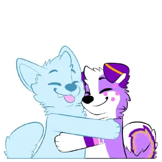 Telegram sticker 🤗 Aurora Collie