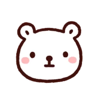 Sticker 🙂 白白日記OMG都是頭 表情貼 @bacbac_ch