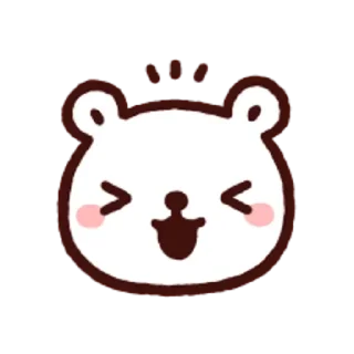 Video sticker 😆 白白日記OMG都是頭 表情貼 @bacbac_ch