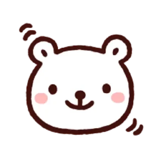 Video sticker 😌 白白日記OMG都是頭 表情貼 @bacbac_ch