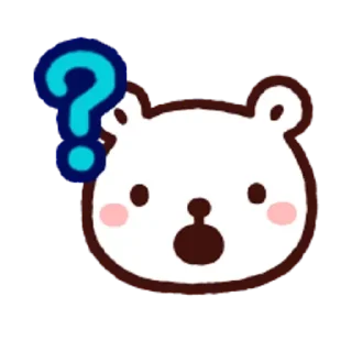 Telegram sticker 😮 白白日記OMG都是頭 表情貼 @bacbac_ch