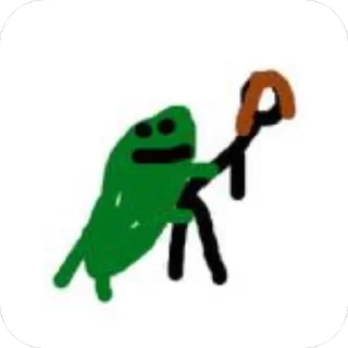 Telegram sticker 🫥 ВРАТА УПУЩЕННОГО