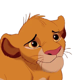 Sticker 😇 The Lion King 📽 by @CrazySnep