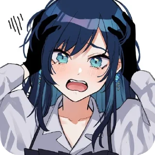 Telegram sticker 😰 Ado