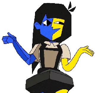 Telegram sticker 🤷‍♀️ ¡ENA GOD Edition!