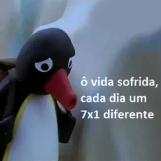 Telegram sticker 😩 Pingu @lbrabo