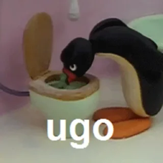Video sticker 🤮 Pingu @lbrabo