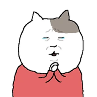 Telegram sticker ⭐ 빈티지 고양이 2 @moe_sticker_bot