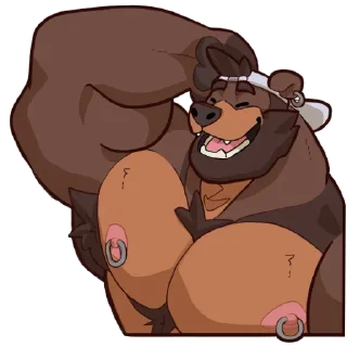 Telegram stiker 😄 RheoBear