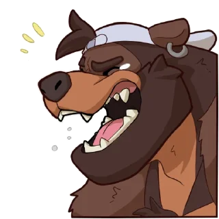 Telegram sticker 😂 RheoBear