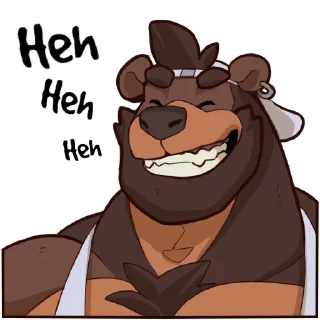 Telegram sticker 😁 RheoBear