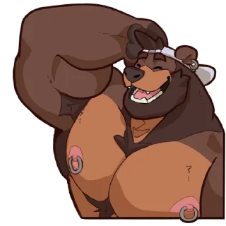 Telegram sticker 😄 RheoBear