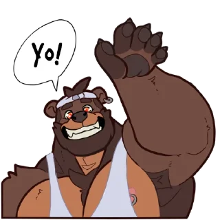 Video sticker 👋 RheoBear