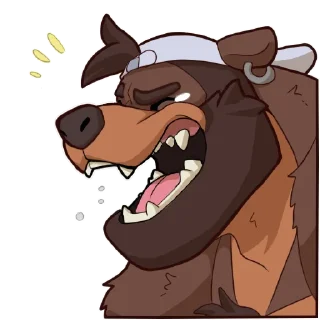 Telegram stiker 😂 RheoBear