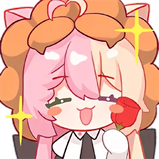 Video sticker 😘 桃井最中Monaka装扮 @MonakaSticker
