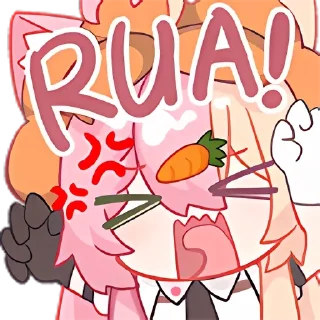 Video sticker 🐱 桃井最中Monaka装扮 @MonakaSticker