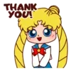 Video sticker 😊 Sailor Moon - @Tel...