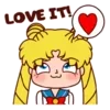 Video sticker ❤️ Sailor Moon - @Tel...