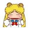 Sticker 😑 Sailor Moon - @TelemojisMaydroid