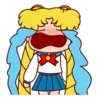 Video sticker 😭 Sailor Moon - @Tel...
