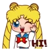 Sticker 👋 Sailor Moon - @TelemojisMaydroid