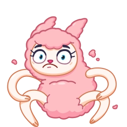 Telegram sticker ☹️ Cloudia