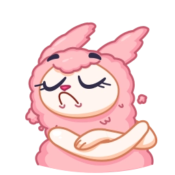 Telegram sticker 😤 Cloudia