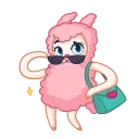 Telegram stiker 😉 Cloudia