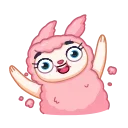 Telegram stiker 👋 Cloudia