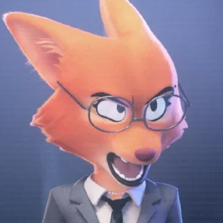 Telegram sticker 🦊 Diane Foxington Ultimate Pack