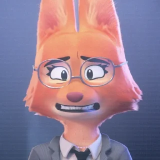 Telegram sticker 😬 Diane Foxington Ultimate Pack