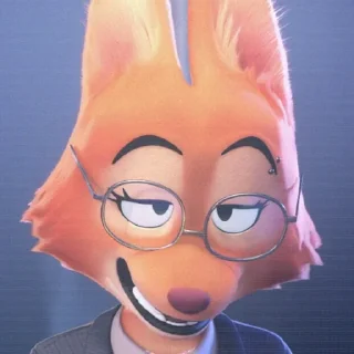 Telegram sticker 🦊 Diane Foxington Ultimate Pack