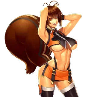 Telegram sticker 🧡 Монстротянки