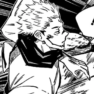 Telegram sticker 🔥 宿儺涼麺: @Bluelocksticker