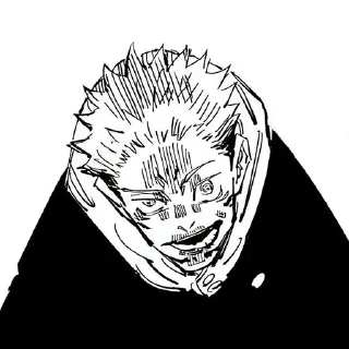 Telegram sticker 🔥 宿儺涼麺: @Bluelocksticker