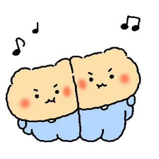 Video sticker 👍 @KakaoEmoji 아기 망그러진 곰 3
