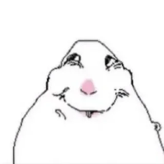 Telegram sticker ☺️ хомяк