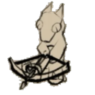Telegram sticker 🏹 Sketchy kobolds