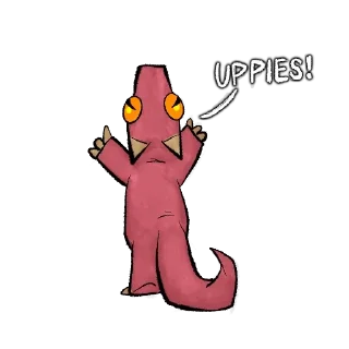 Telegram sticker 🤗 Sketchy kobolds