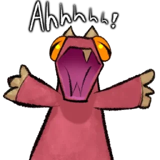 Telegram sticker 😱 Sketchy kobolds