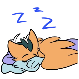 Telegram sticker 😴 Teto
