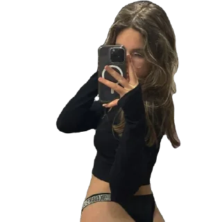 Sticker 🫥 ильвина уфф